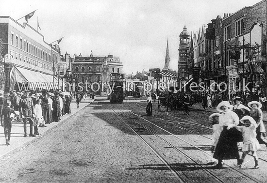 The High Street, Lewisham, London. c.1915